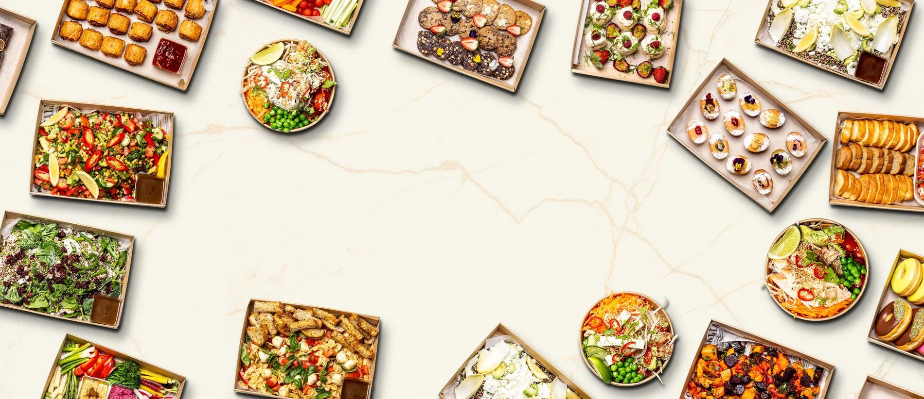 Corporate lunch delivery